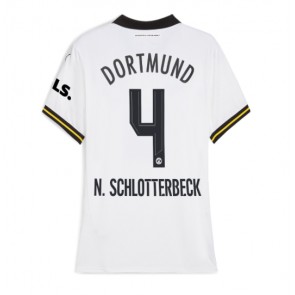 Borussia Dortmund Nico Schlotterbeck #4 Tredjetröja Dam 2024-25 Kortärmad